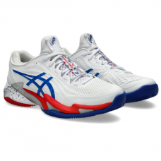 TÊNIS ASICS COURT FF 3 NOVAK - WHITE/ASICS BLUE